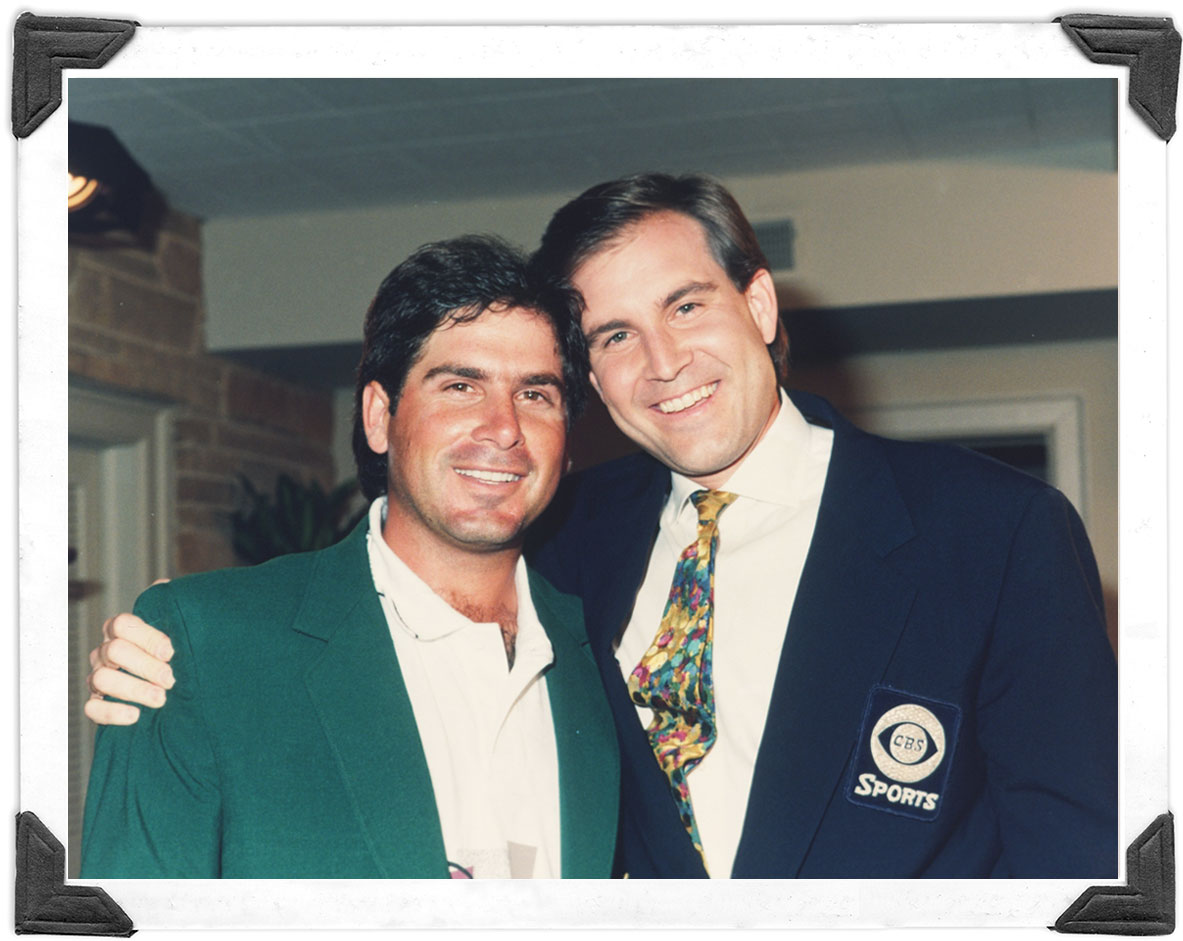 Jim Nantz and Fred Couples