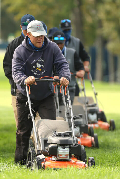 Winged Foot grounds crew