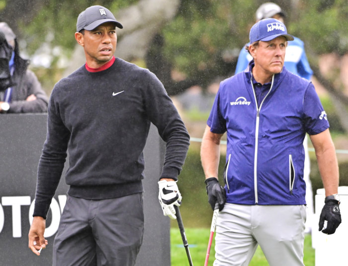 Tiger Woods, Phil Mickelson